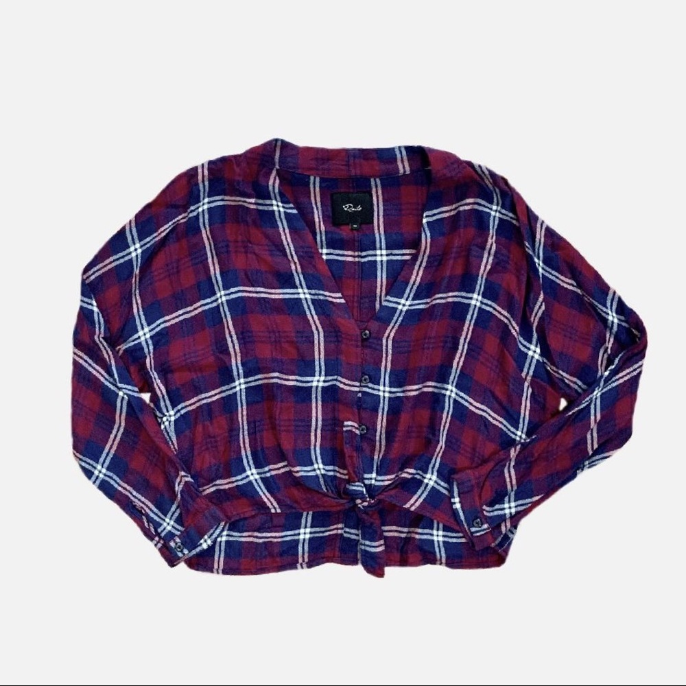 Rails Tie Waist Button Down - image 3